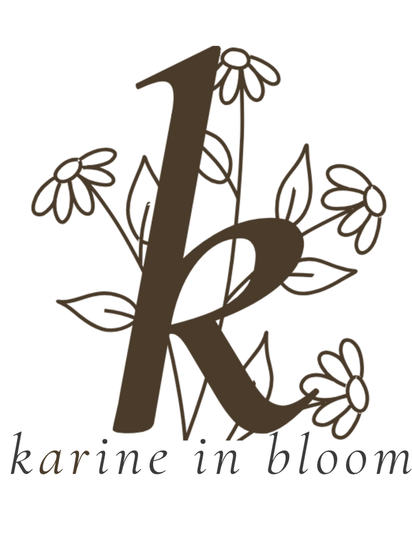 karine in bloom